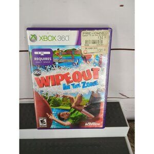 Wipeout In The Zone Xbox 360 Game Complete With Case & Manual Kinect Required Ac